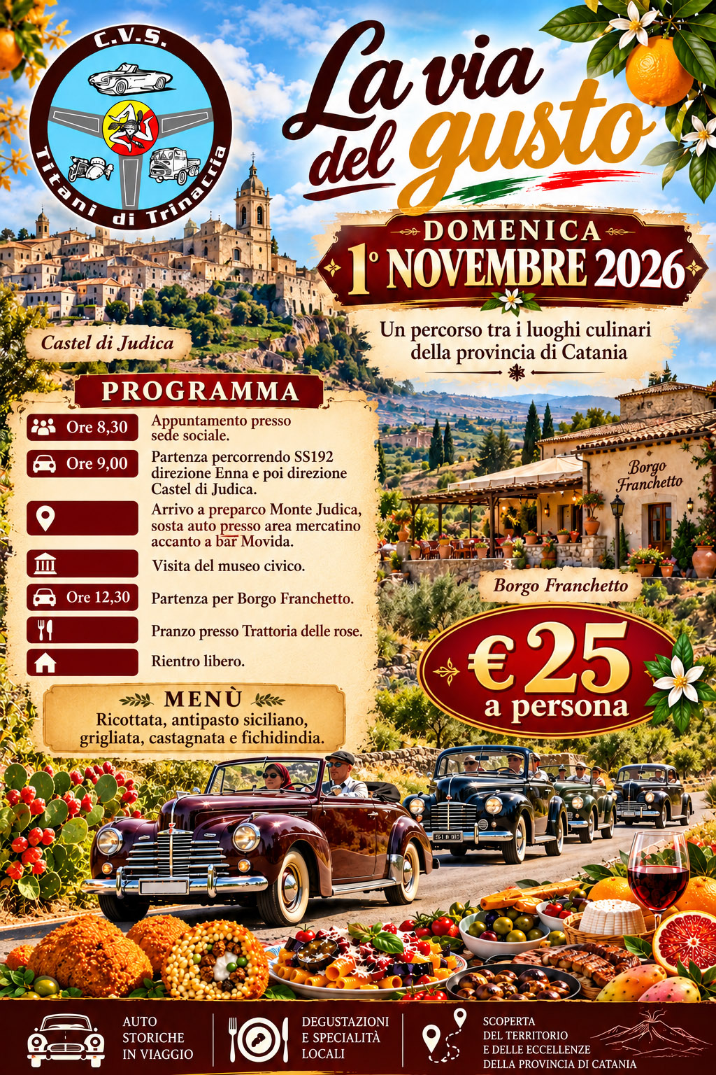 La via del gusto in Sicilia 1